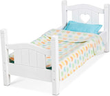 Melissa and Doug Mine to Love Wooden Play Bed for Dolls