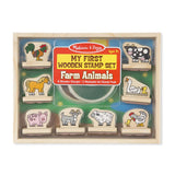 Melissa and Doug My First Wooden Stamp Set - Farm Animals