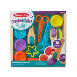 Melissa and Doug Created by Me! Cut, Sculpt & Roll Modeling Dough Kit