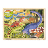 Melissa and Doug Dinosaur Wooden Jigsaw Puzzle - 24 Pieces