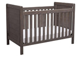 Serta Cali 4-in-1 Convertible Baby Crib, Rustic Grey