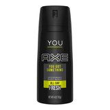 Axe Body Spray for Men, YOU, 4 oz