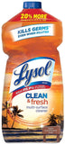 Lysol Clean & Fresh Multi-Surface Cleaner, Hawaii Sunset, 48oz
