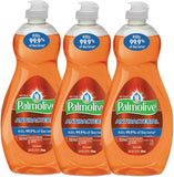 Palmolive Ultra Orange Antibacterial, Dish Soap, 20 Fl.Oz - 3 Packs