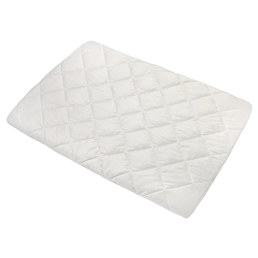 Carters Quilted Playard Sheet, Solid Ecru