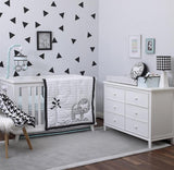 NoJo Roar 4-Piece Crib Bedding Set