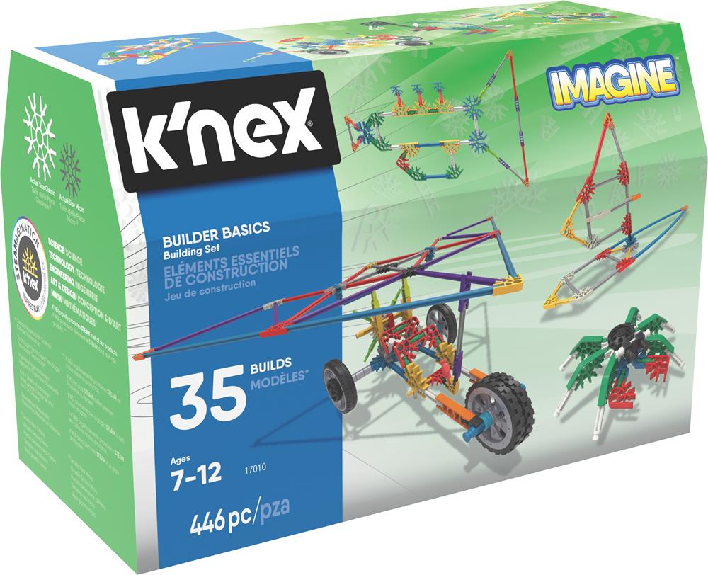 KNEX Builder Basics 35 Model Building Set
