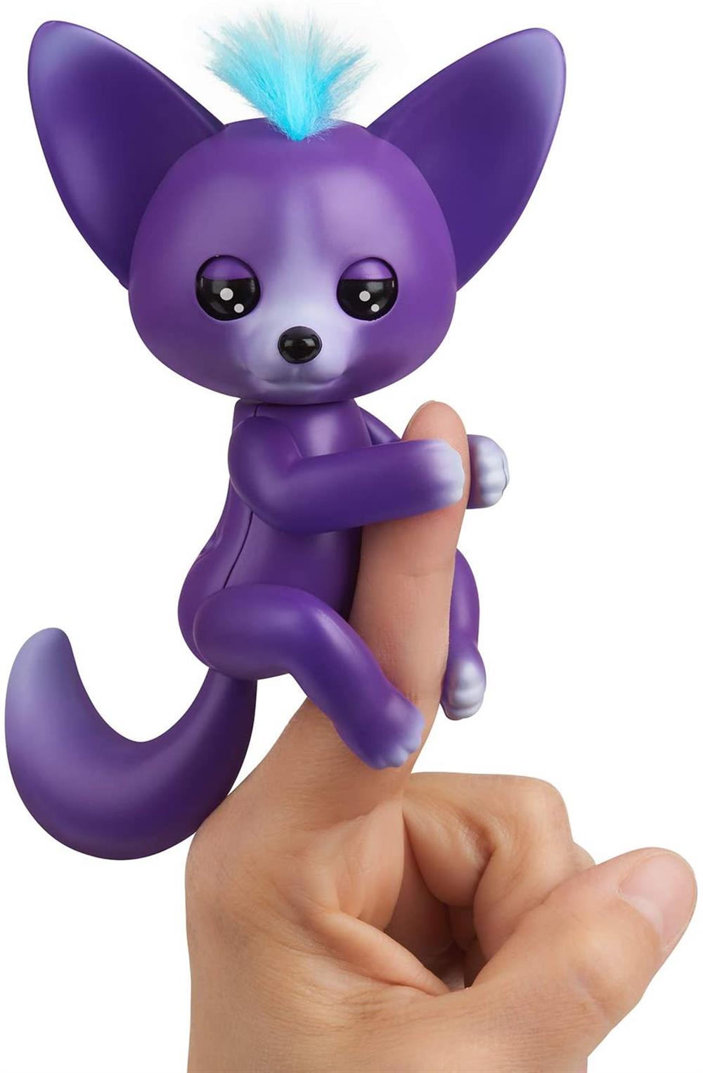 Fingerlings - Interactive Baby Fox - Sarah (Purple & Blue)