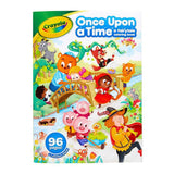 Crayola Fairy Tale Coloring Book with Stickers, 96 Coloring Pages