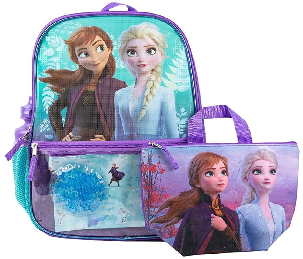 Disney Frozen 5-Piece Backpack Lunchbox Set – S&D Kids