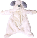 Kellytoy 16 inch Plush Flattie Puppy Dog with Crinkle and Rattle