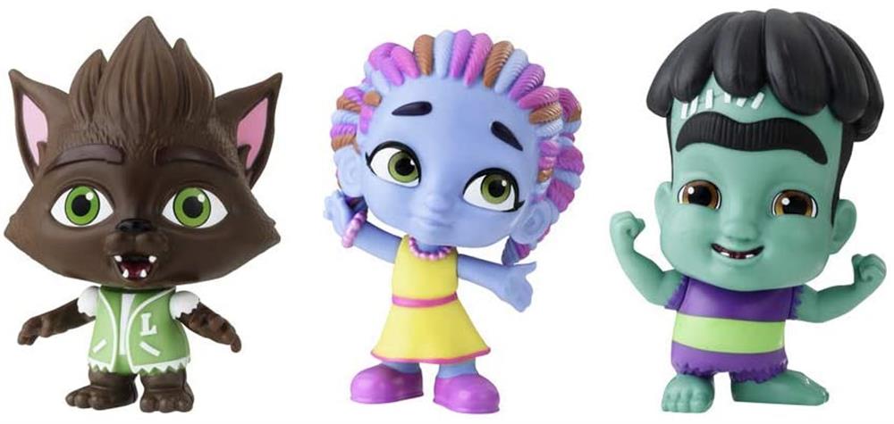 frankie super monsters Playskool Netflix Super Monsters Collectible 4-inch, Set of 3 – S&D Kids