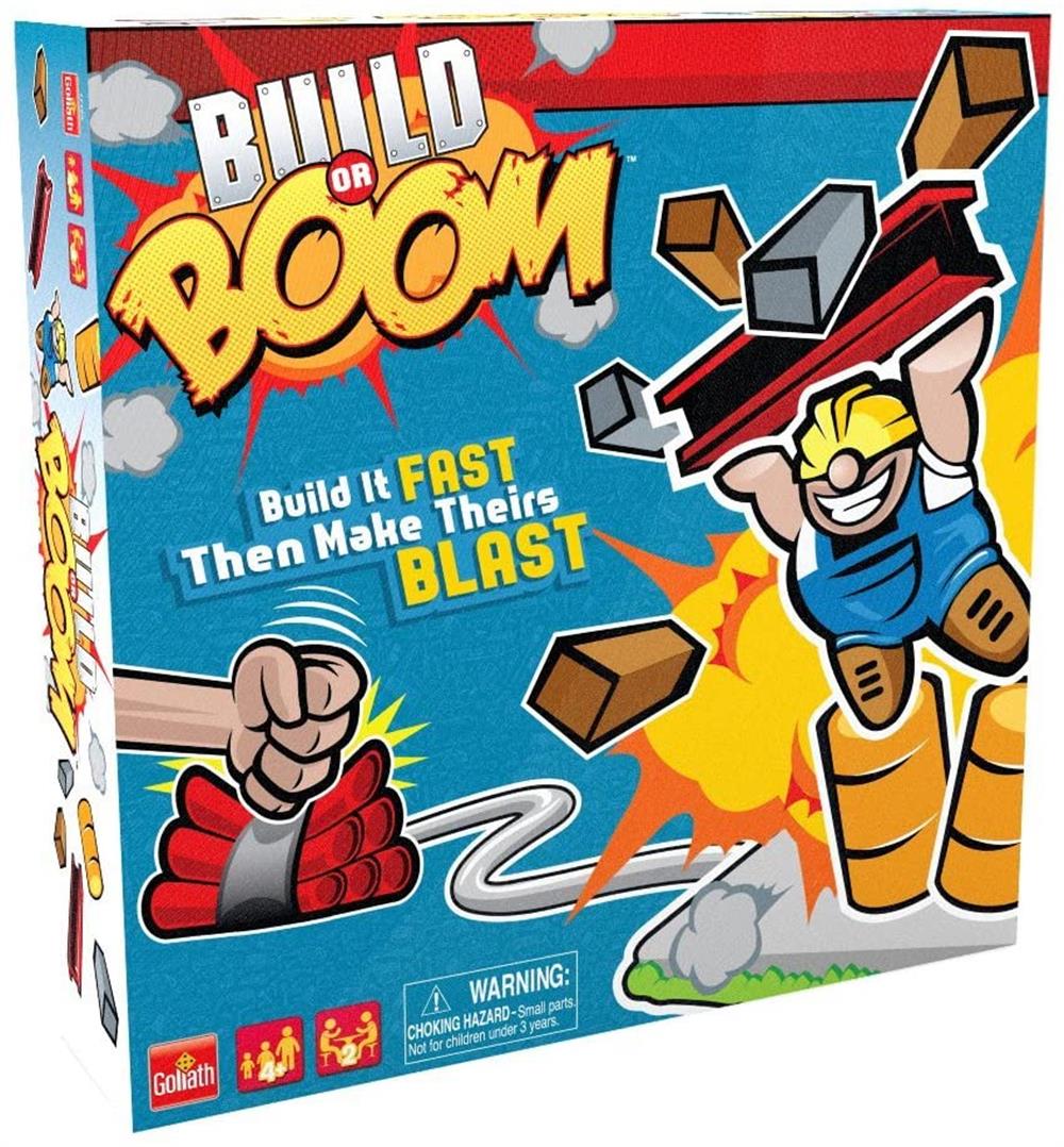 Goliath Build or Boom Game - Family Fun Building Game
