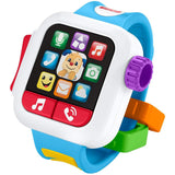 Fisher Price Laugh & Learn Time to Learn Smartwatch, early role-play toy with music and lights for b