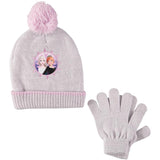 Disney Girls 4-6X Frozen Pom Hat Glove Set