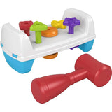 Fisher-Price Toddler Toy Tap & Turn Bench Pretend Tools 2-Sided Construction Set