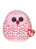 TY Pinky Owl Squish-A-Boos Plush 12''