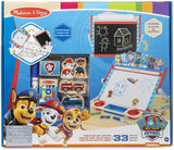 Melissa and Doug PAW Patrol Wooden Double-Sided Tabletop Art Center Easel (33 Pieces)