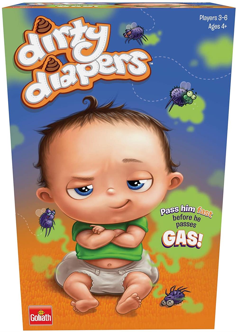 Goliath Dirty Diapers - Pass Tootin’ Tom Fast Before He Passes Gas!