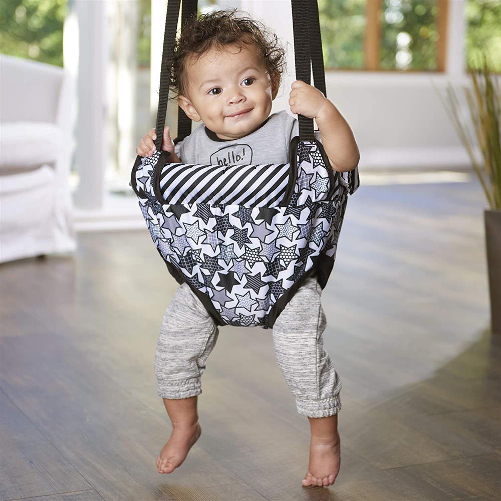evenflo jumper exersaucer Evenflo Exersaucer Doorway Jumper-Star Power – S&D Kids