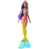 Mattel Barbie Dreamtopia™ Mermaid Doll, 12-inch, Teal and Purple Hair
