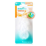 Evenflo Feeding Balance + Standard Neck Medium Flow Tip Ages 3 Months and Up, 3 Vented Nipples