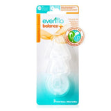 Evenflo Feeding Balance + Standard Neck Fast Flow Tip Ages 8 Months and Up, 3 Vented Nipples