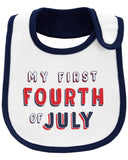 Carters My 1st Fourth Bib