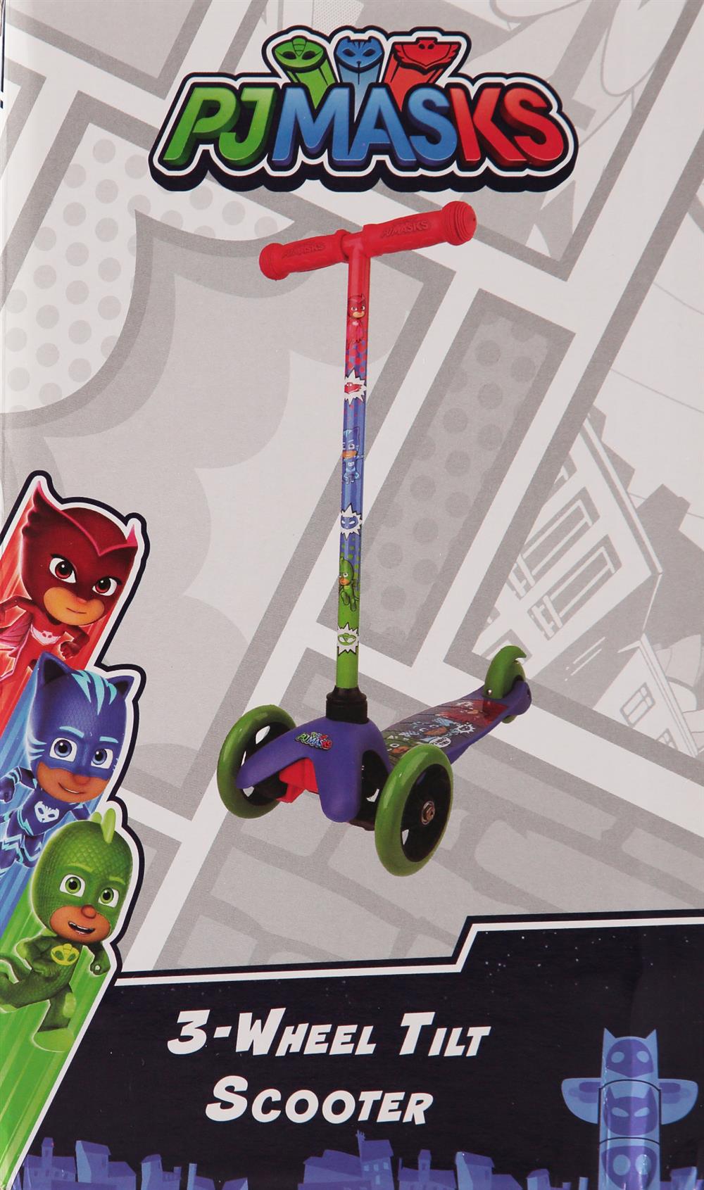 pj masks kinderfahrrad PJ Masks 3-Wheel Tilt Scooter – S&D Kids