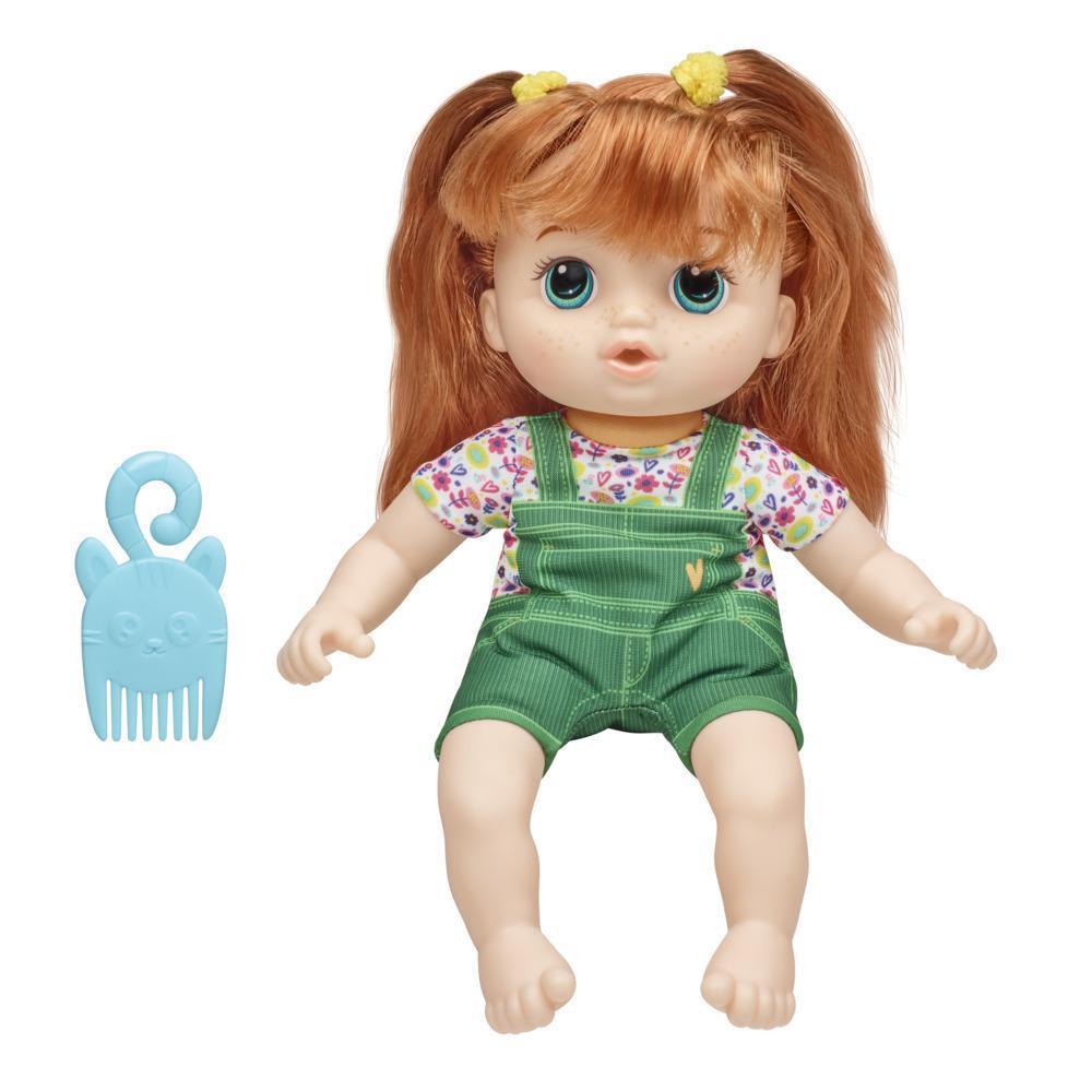 Hasbro Littles by Baby Alive, Littles Squad, Little Eva Red Hair, 9-in S&D