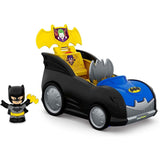 Fisher Price Little People DC Super Friends 2-in-1 Batmobile, Batman vehicle and playset