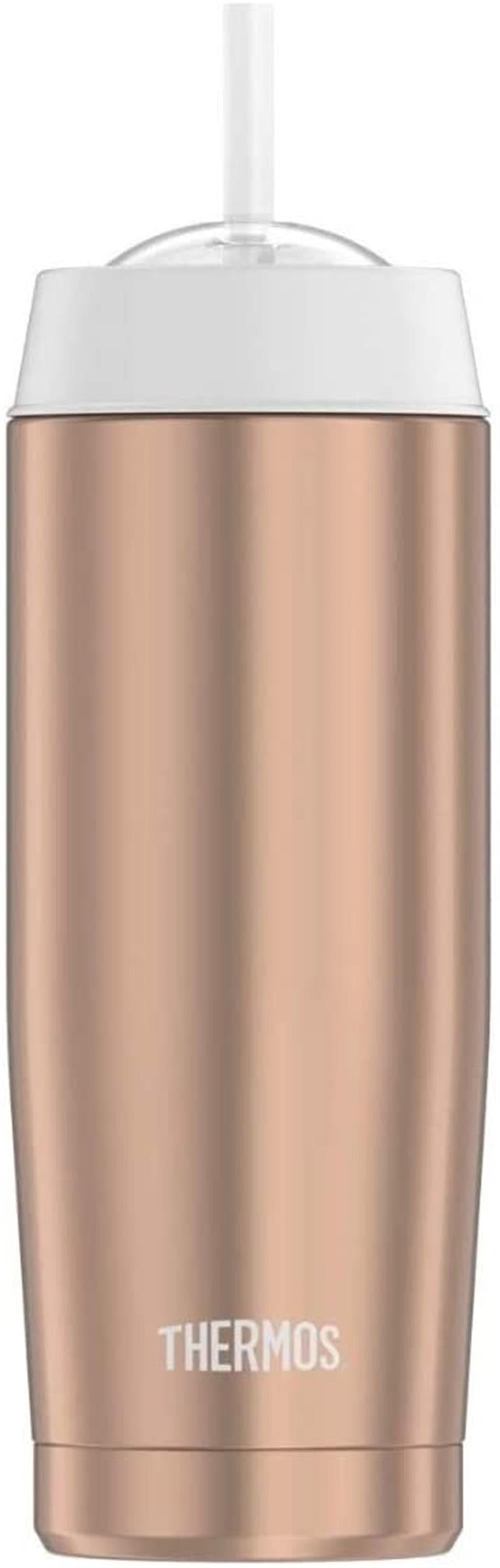 Thermos Cold Cup With Straw, 18 oz