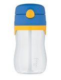 Thermos Foogo 11-Ounce Straw Bottle, Blue/Yellow