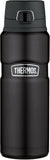 THERMOS Stainless King Vacuum-Insulated Drink Bottle, 24 Ounce, Matte Black