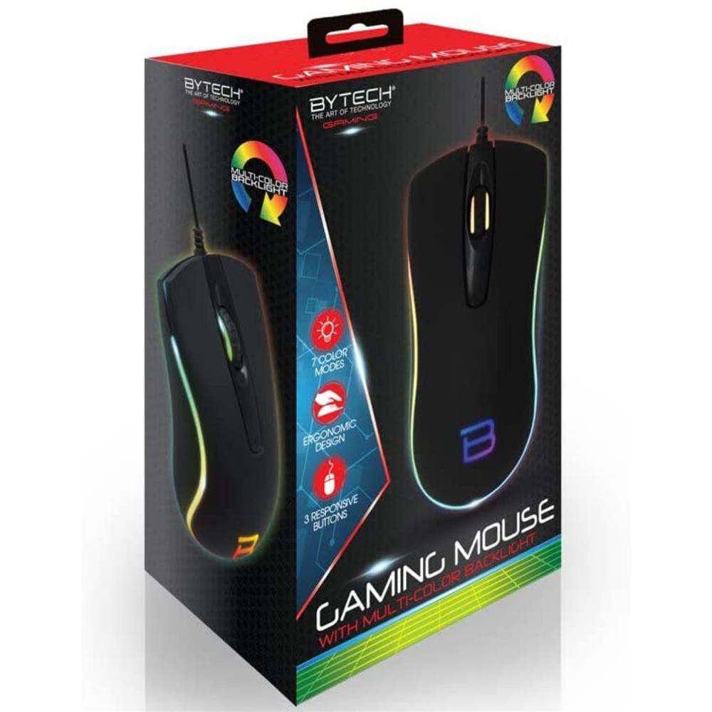 Bytech 3D Light UP Gaming Mouse, Black