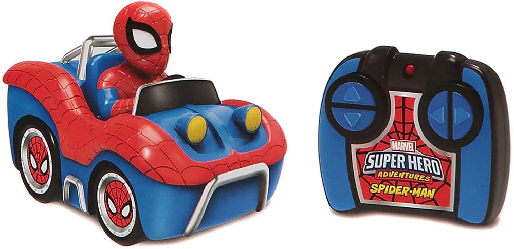 Marvel Super Hero Adventures Spiderman Full Function Buggy with 2.4 GHz Radio Control Remote