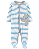 Carters Monster Snap-Up Cotton Sleep & Play