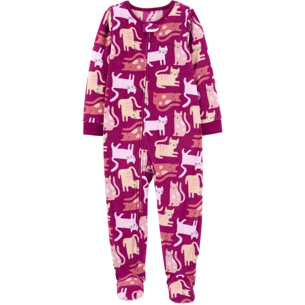 Carters 1-Pc Kitty Micro Fleece Pajamas