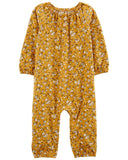 Carters Floral Jersey Jumpsuit
