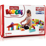 Velcro Foam Blocks Construction Set