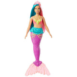Mattel Barbie Dreamtopia™ Mermaid Doll, 12-inch, Teal and Pink Hair, with Tiara