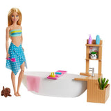 Mattel Barbie® Fizzy Bath Doll & Playset, Blonde, with Tub, Puppy & More
