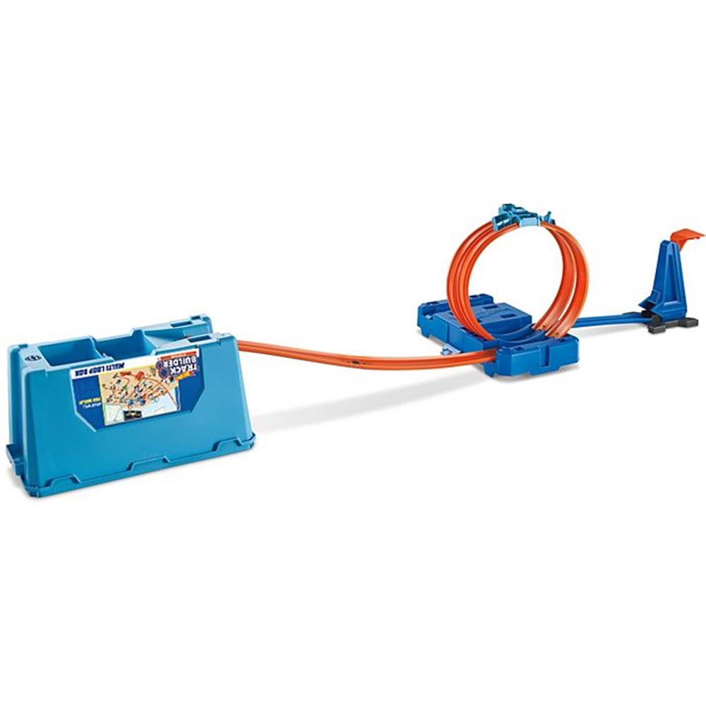 hot wheels track builder unlimited power boost box track set Compatible with Hot Wheels id Four Plus Builds 20 feet of for Kids 6 7 8 9 10 and Older, Race Tracks on to an existing set (sold separately)The rubber Hot Wheels Track Builder Unlimited