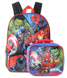 Marvel Heroes Backpack with Lunchbox