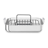 KitchenAid 16'' Tri-Ply Stainless Steel Roaster with Rack