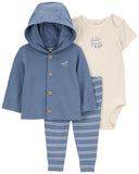 Carters 3-Piece Little Cardigan Set