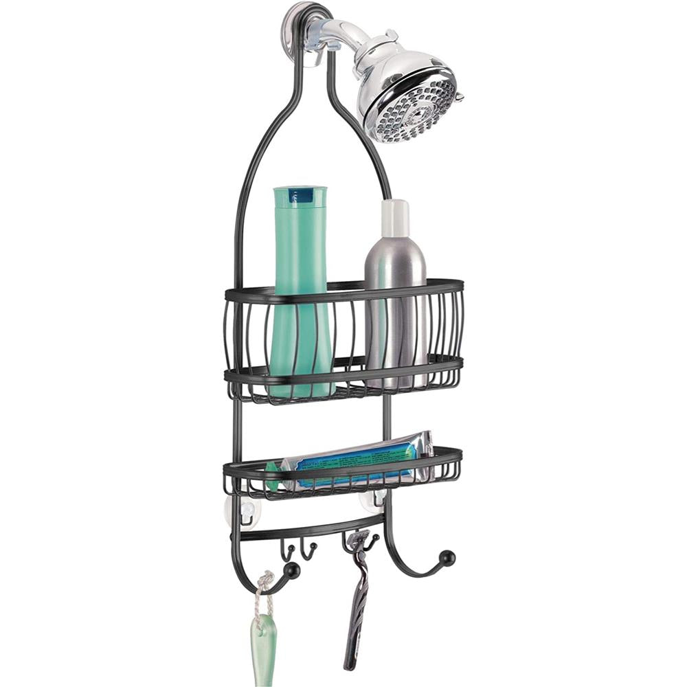 iDesign Classico Shower Caddy, Black