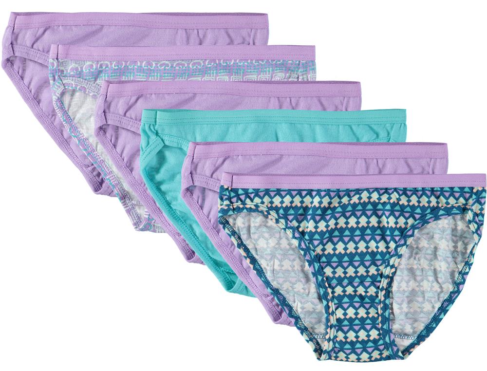 Buy Fruit of the Loom Girls' Big Cotton Bikini Underwear, 14 Pack - Fashion  Assorted, 10 at