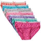 Rene Rofe Girls 8-16 Melanie 7-Pack Bikini Underwear