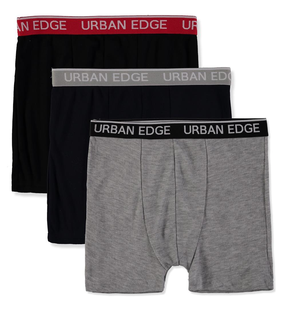 Urban Edge Mens Underwear Boxer Briefs, 3-Pack – S&D Kids